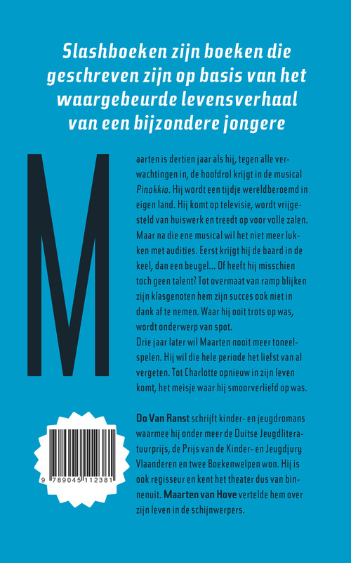 Achterkant van Showbizzkiss