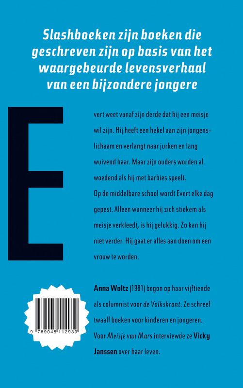 Achterkant van Meisje van Mars