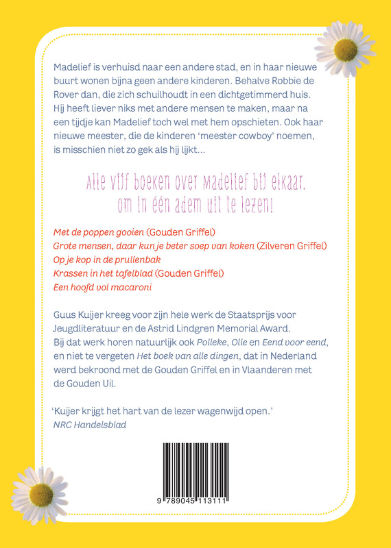 Achterkant van Het grote boek van Madelief