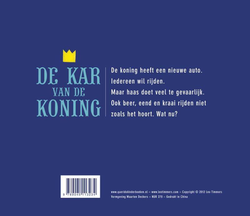 Achterkant van De kar van de koning