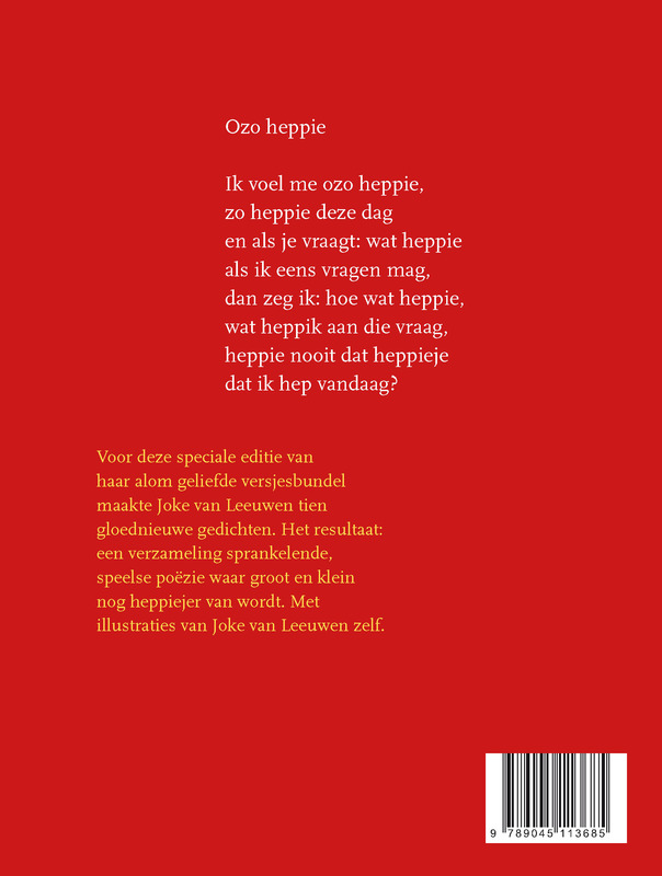 Achterkant van O zo heppiejer