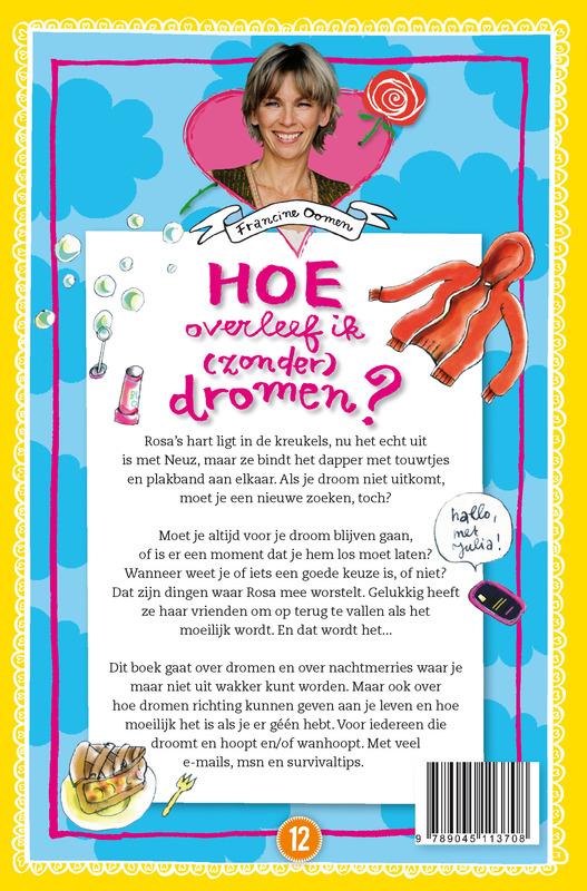 Achterkant van Hoe overleef ik (zonder) dromen?