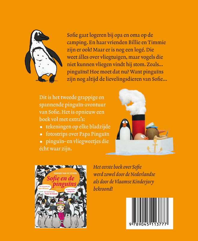 Achterkant van Sofie en het vliegende jongetje