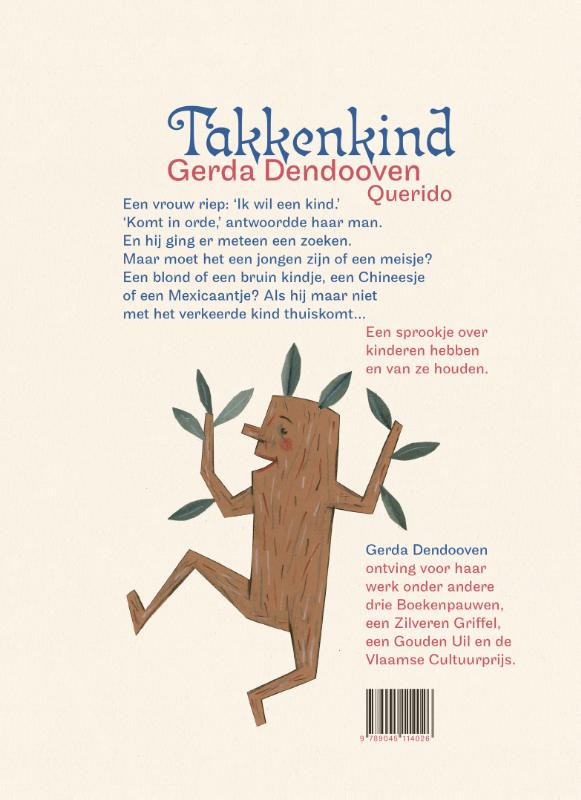 Achterkant van Takkenkind