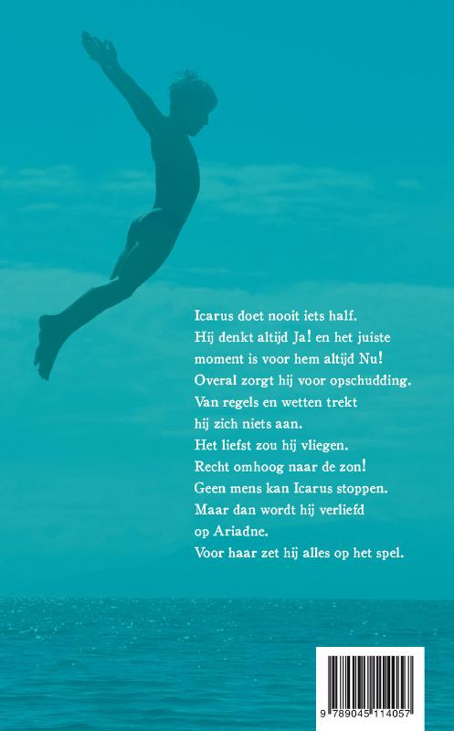 Achterkant van Rebel met vleugels