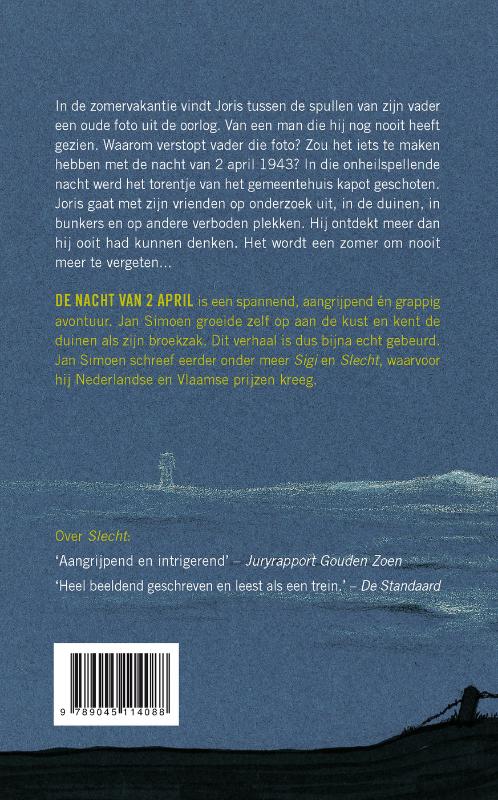 Achterkant van De nacht van 2 april