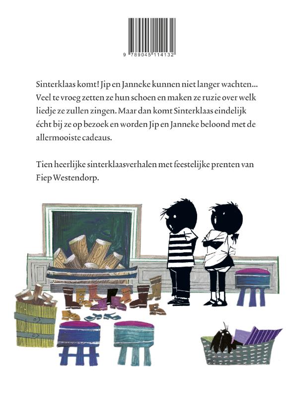 Achterkant van Sinterklaas komt!