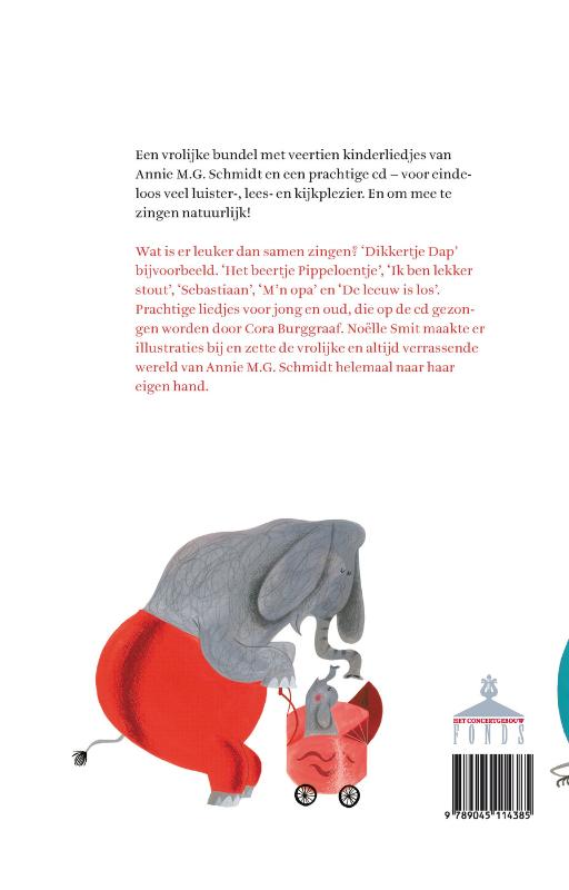 Achterkant van Ik sta paf