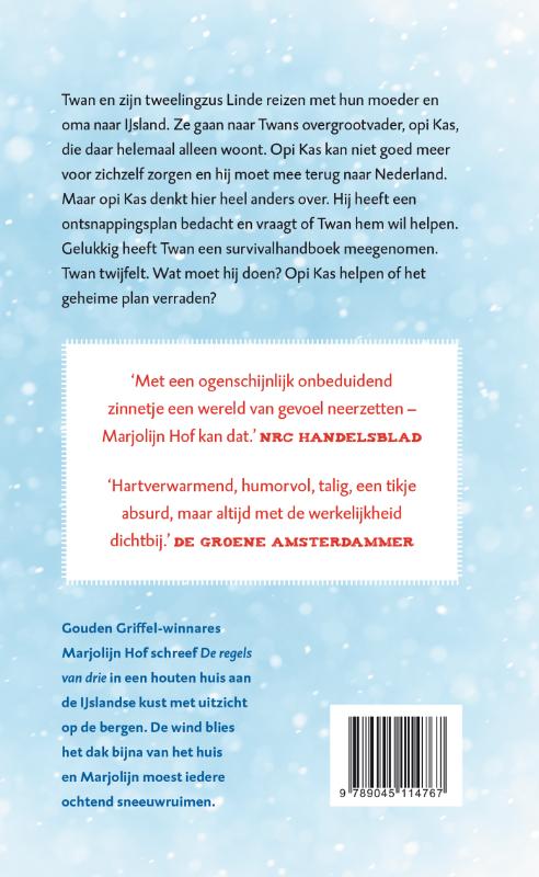 Achterkant van De regels van drie
