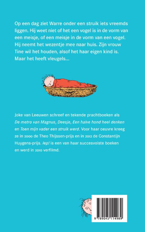 Achterkant van Iep!