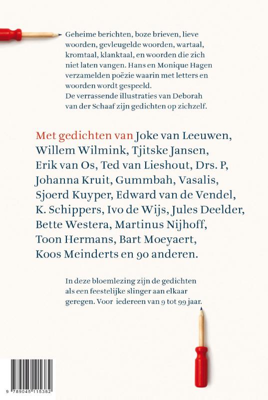 Achterkant van Ik zoek een woord