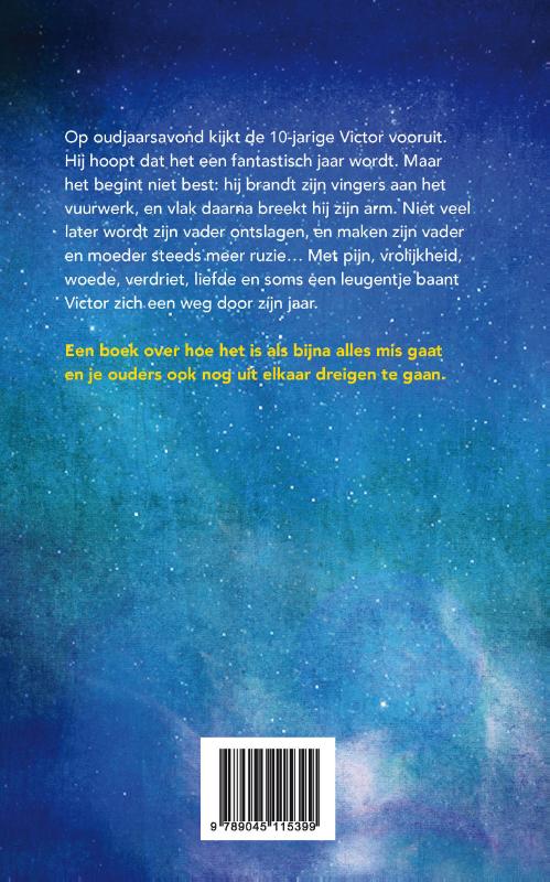 Achterkant van Het jaar van Victor