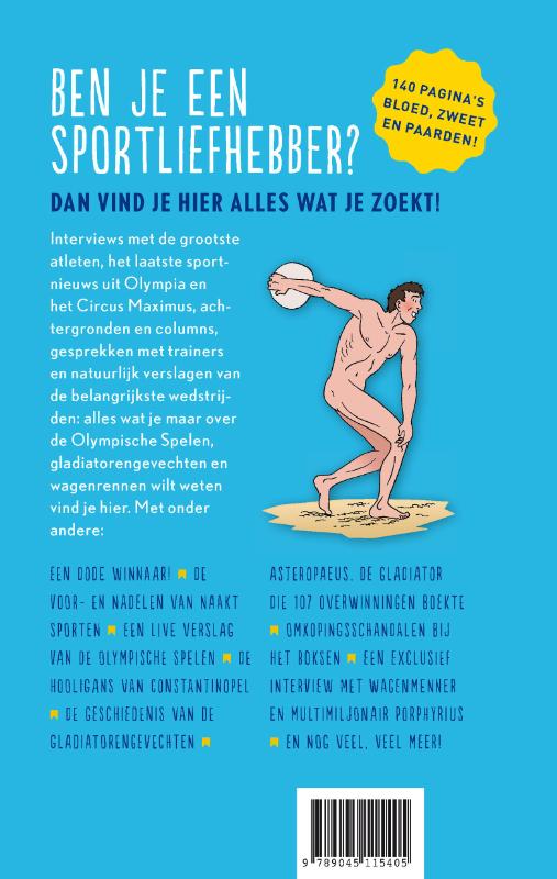 Achterkant van Paarden, zwaarden en rare baarden
