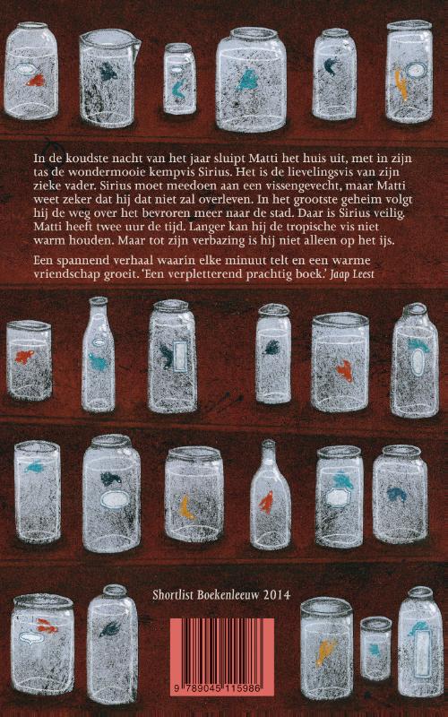 Achterkant van Vissen smelten niet