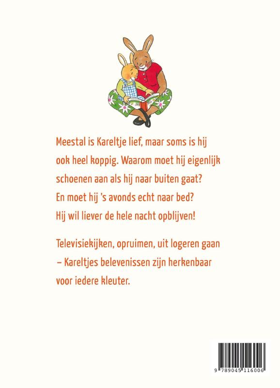 Achterkant van Kareltje gaat logeren