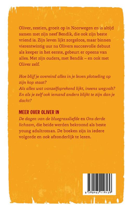 Achterkant van Oliver