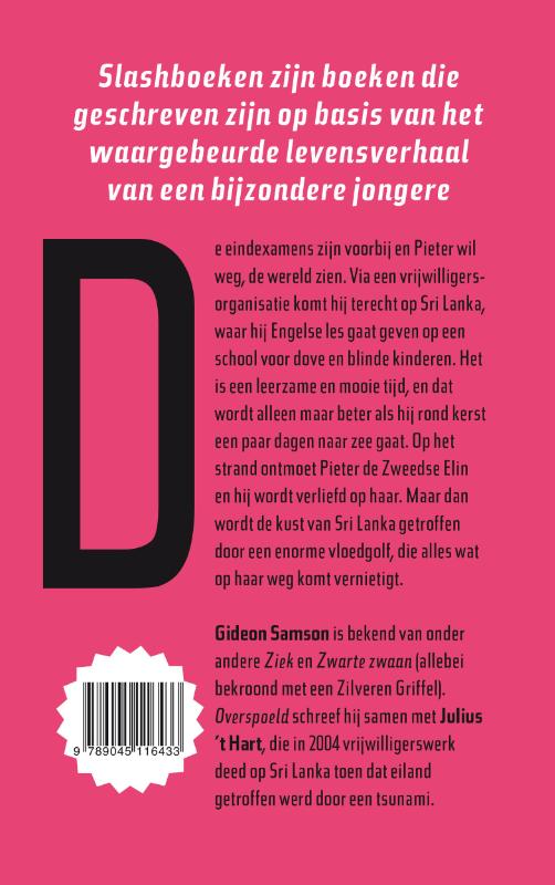 Achterkant van Overspoeld