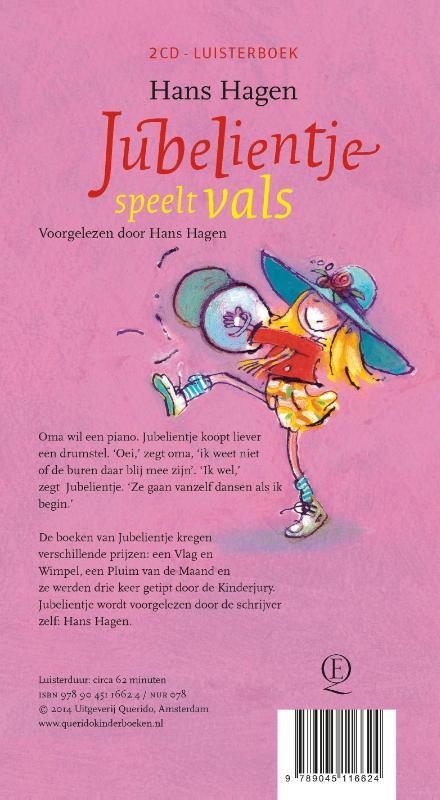 Achterkant van Jubelientje speelt vals