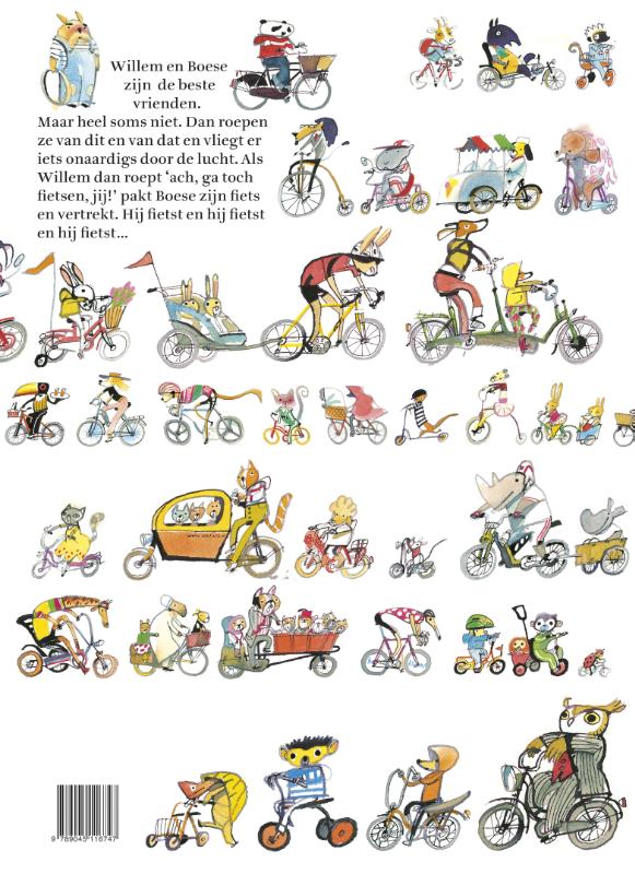 Achterkant van Ga toch fietsen!