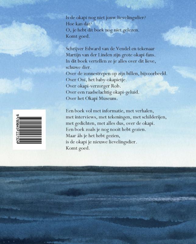 Achterkant van Stem op de okapi