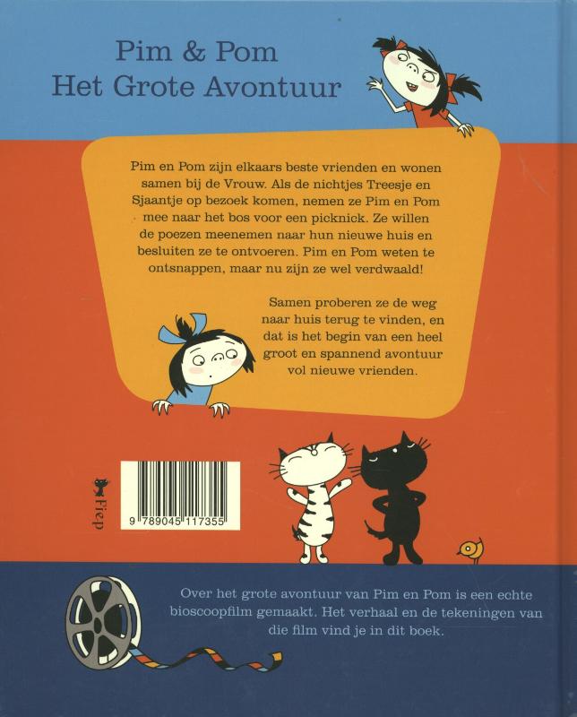 Achterkant van Het grote avontuur