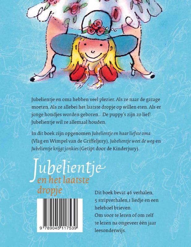 Achterkant van Jubelientje en het laatste dropje