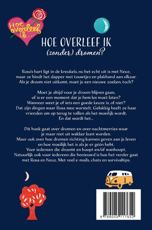Achterkant van Hoe overleef ik (zonder) dromen?