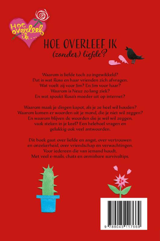 Achterkant van Hoe overleef ik (zonder) liefde?