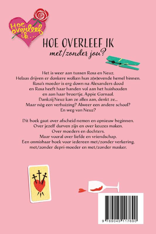 Achterkant van Hoe overleef ik met/zonder jou?
