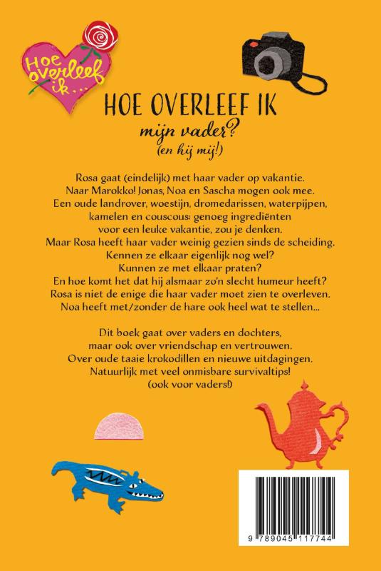 Achterkant van Hoe overleef ik mijn vader? (en hij mij!)