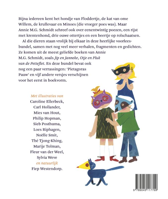 Achterkant van De geit van dokter Sanders