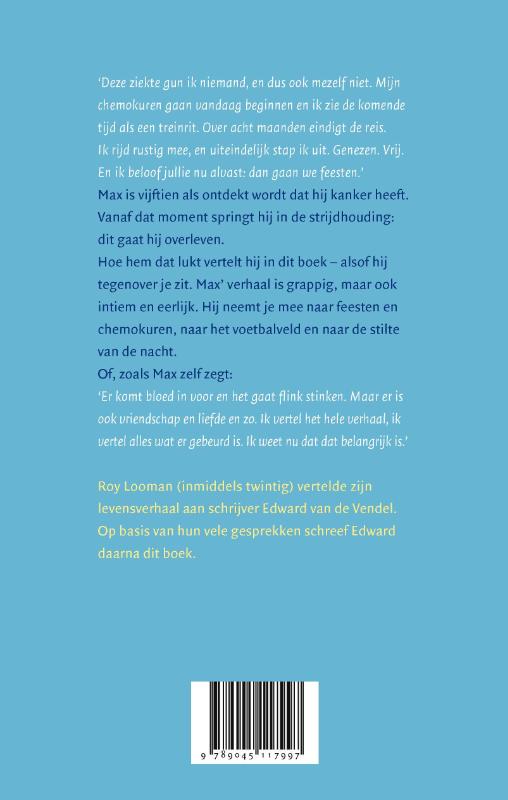 Achterkant van Het kankerkampioenschap voor junioren