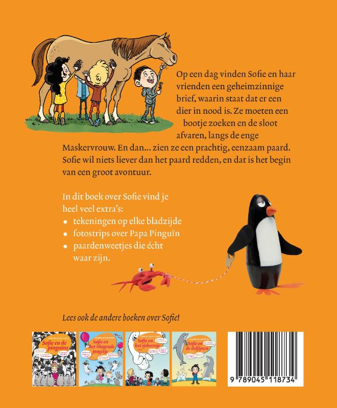 Achterkant van Sofie en het geheime paard