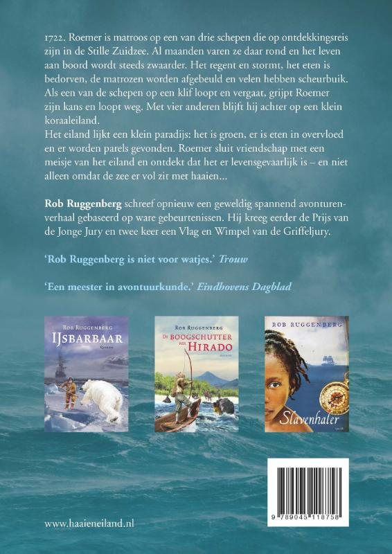 Achterkant van Haaieneiland