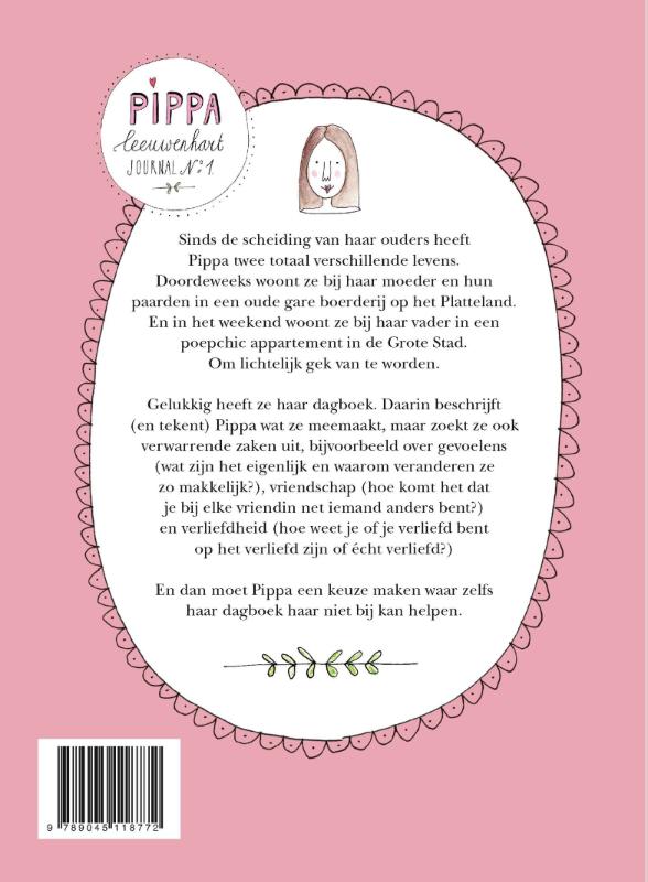 Achterkant van Het leven volgens Pippa Leeuwenhart