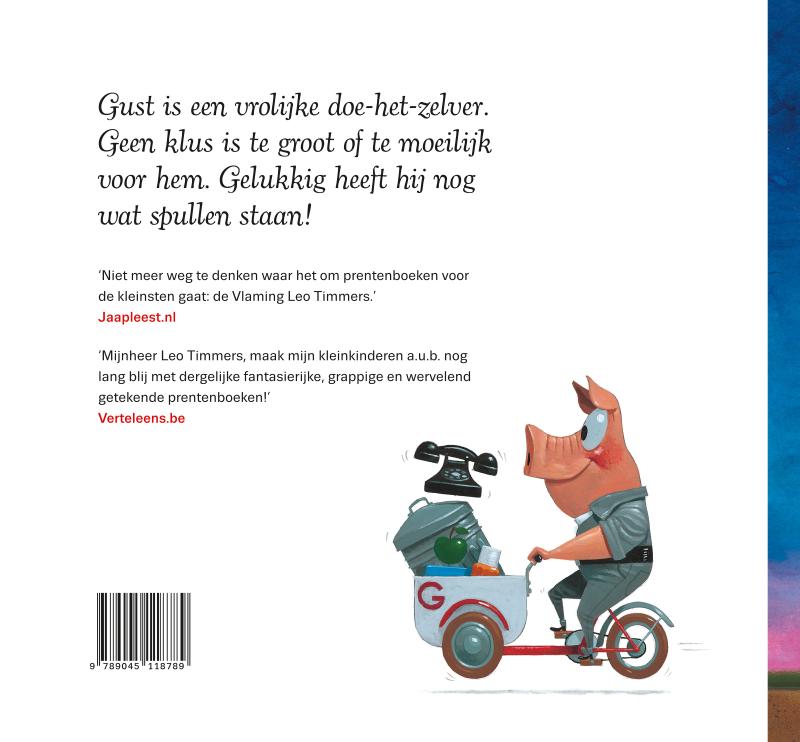 Achterkant van Garage Gust