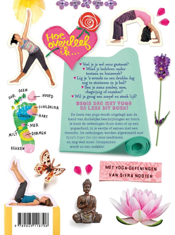 Achterkant van Doe-het-zelf yogaboek