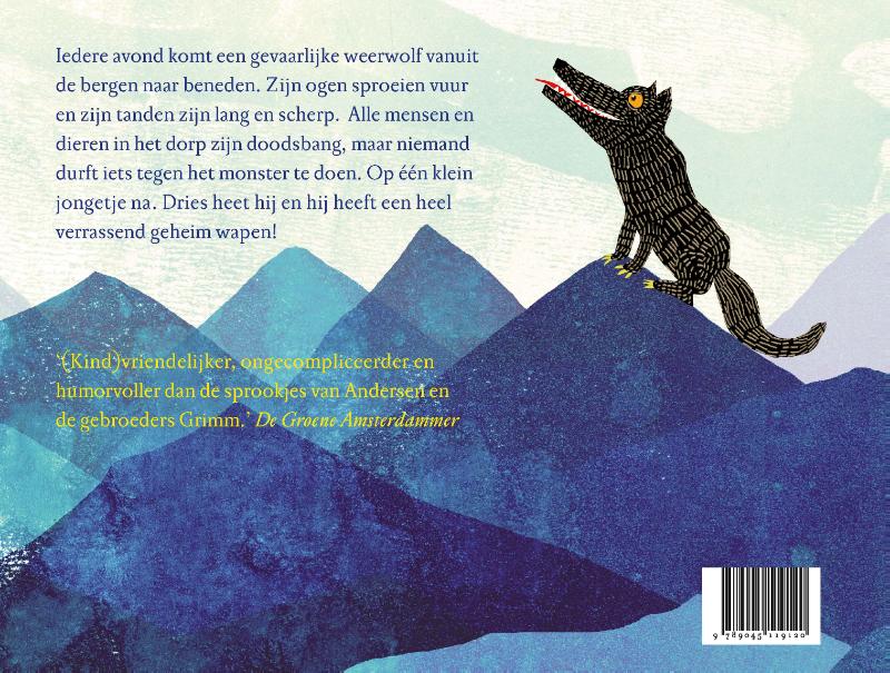 Achterkant van Dries en de weerwolf