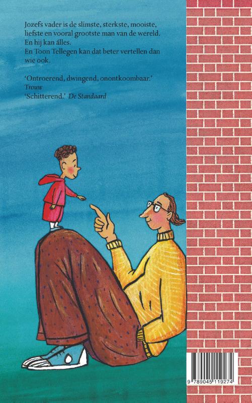 Achterkant van Mijn vader