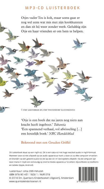 Achterkant van Otje