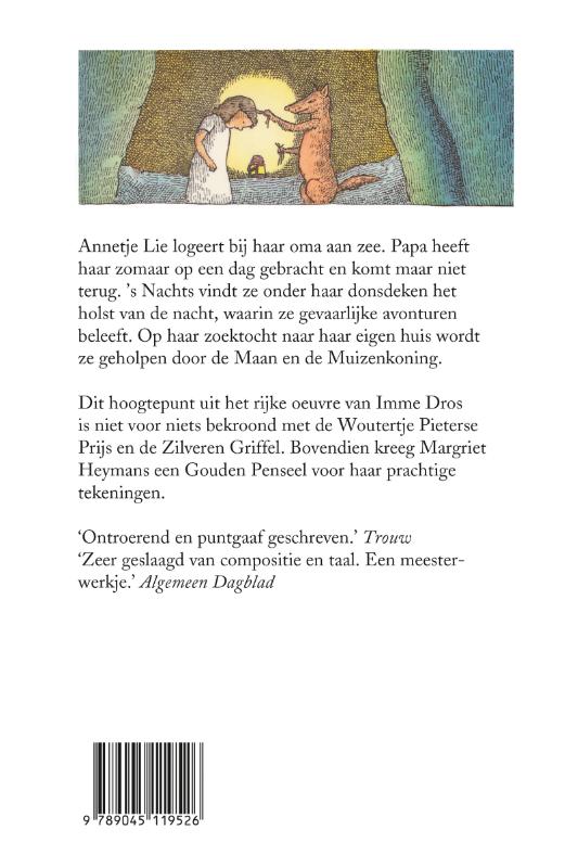 Achterkant van Annetje Lie in het holst van de nacht