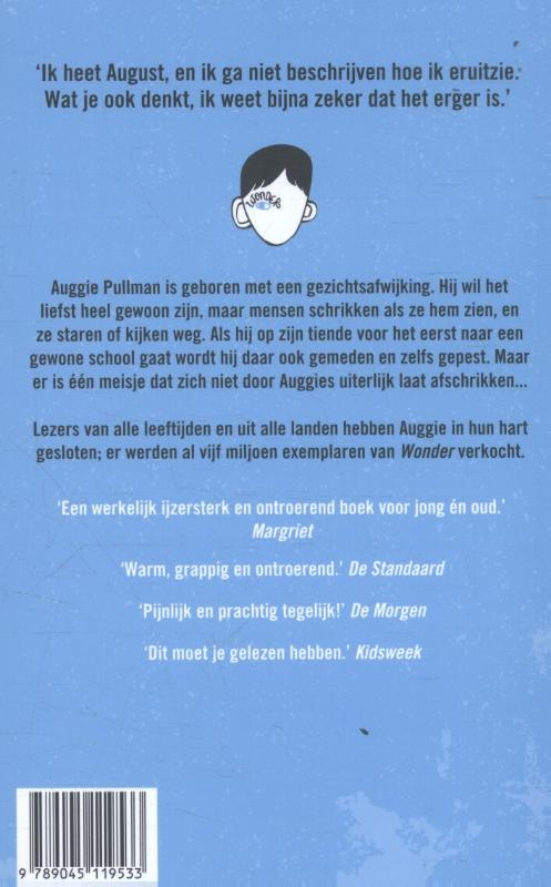 Achterkant van Wonder