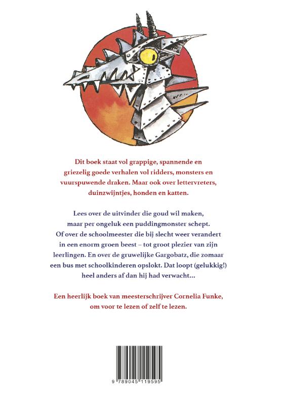 Achterkant van Het grote Cornelia Funke voorleesboek