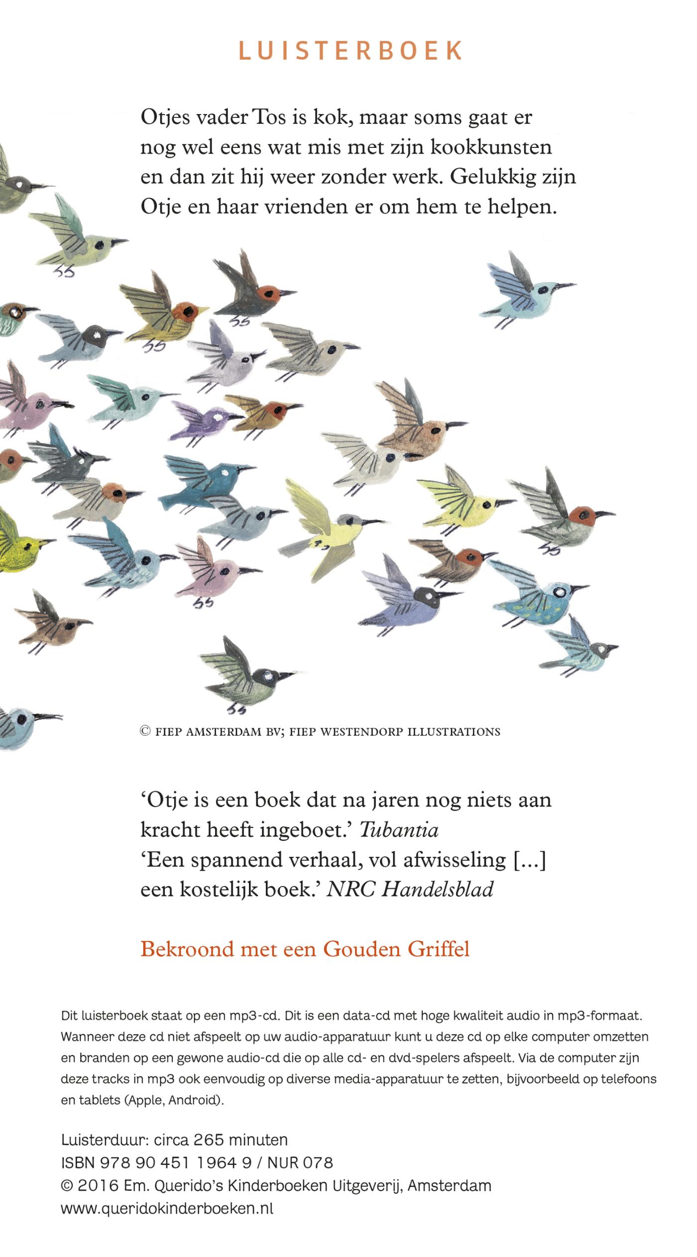 Achterkant van Otje