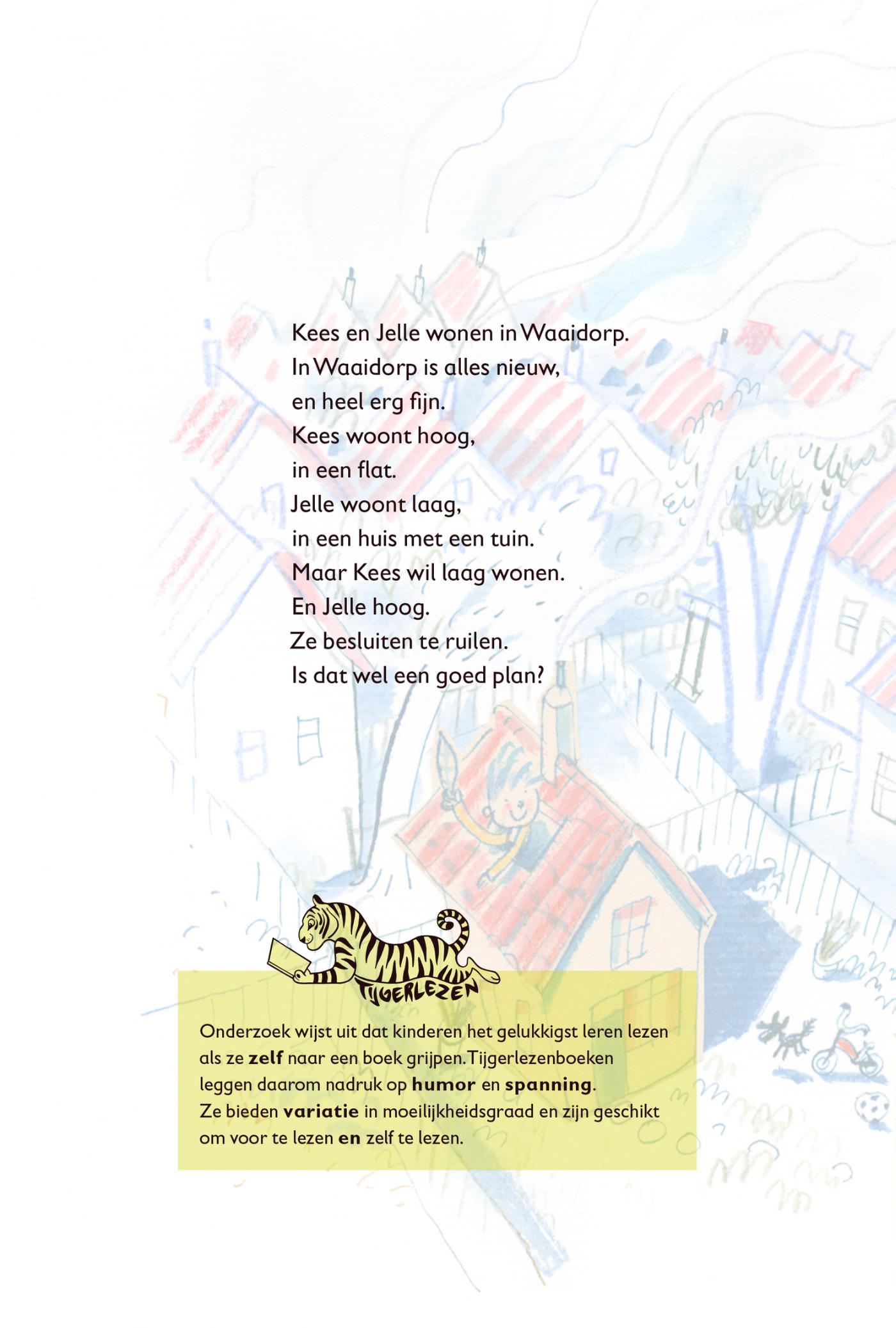 Achterkant van Hoog en laag