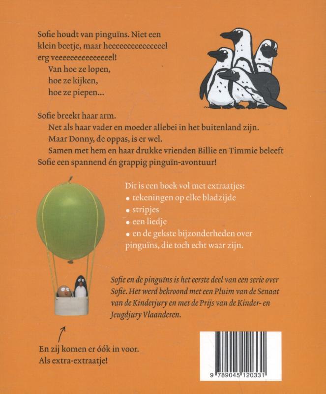 Achterkant van Sofie en de pinguins