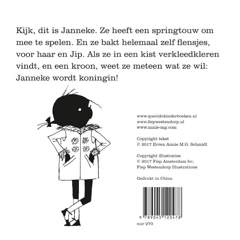 Achterkant van Janneke