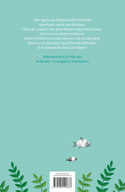 Achterkant van Diepzeedokter Diederik