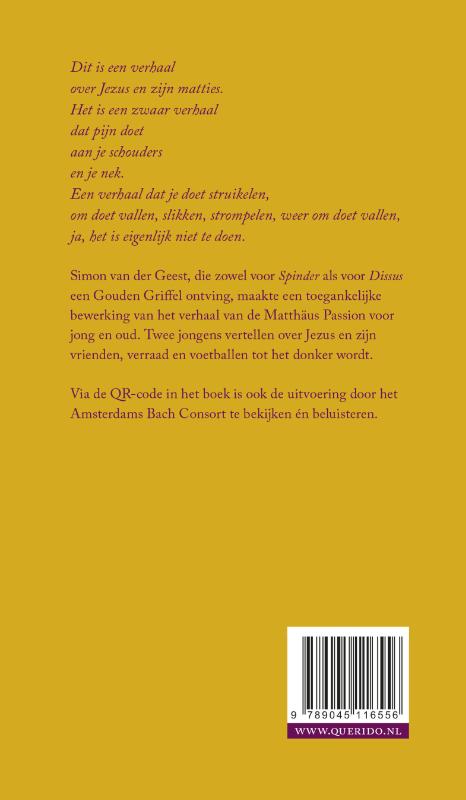 Achterkant van Zapp Mattheus