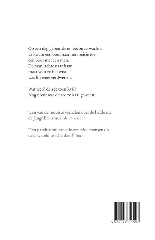 Achterkant van Klein verhaal over liefde